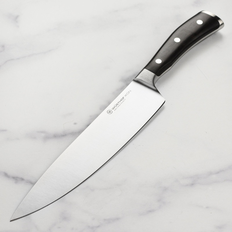 Wusthof Ikon Blackwood 9″ Chef’s Knife