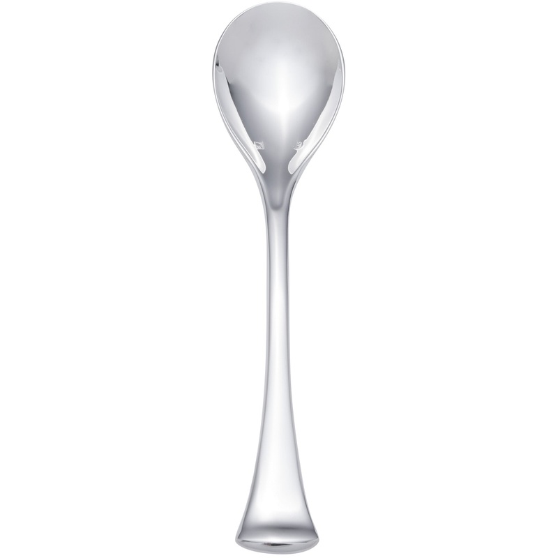 Chef & Sommelier T5109 Diaz 7″ 18/10 Stainless Steel Extra Heavy Weight Soup Spoon by Arc Cardinal – 12/Pack