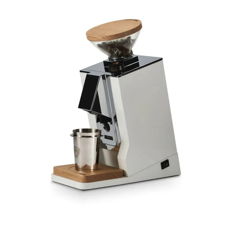 Eureka Oro Mignon Single Dose Grinder | Inclined To Zero Retention Grinder v1.1 (White)