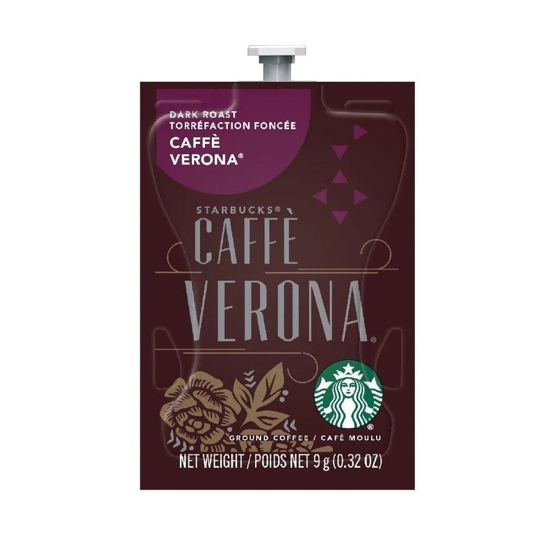 Flavia Starbucks Caff Verona Dark Roast Coffee Freshpacks (Case of 76)