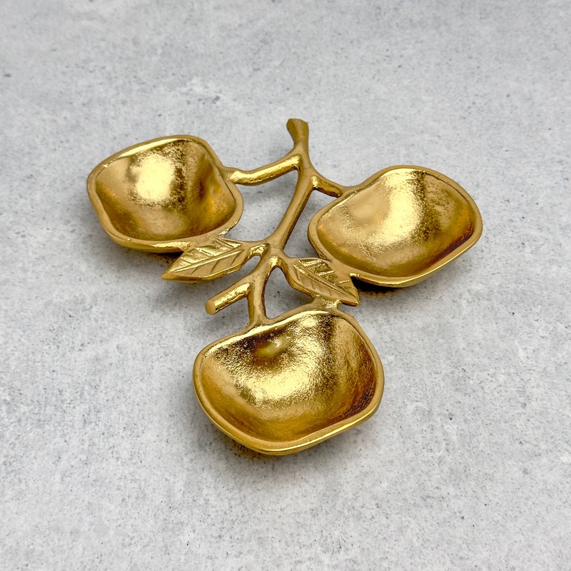 Gold Apple Bowl