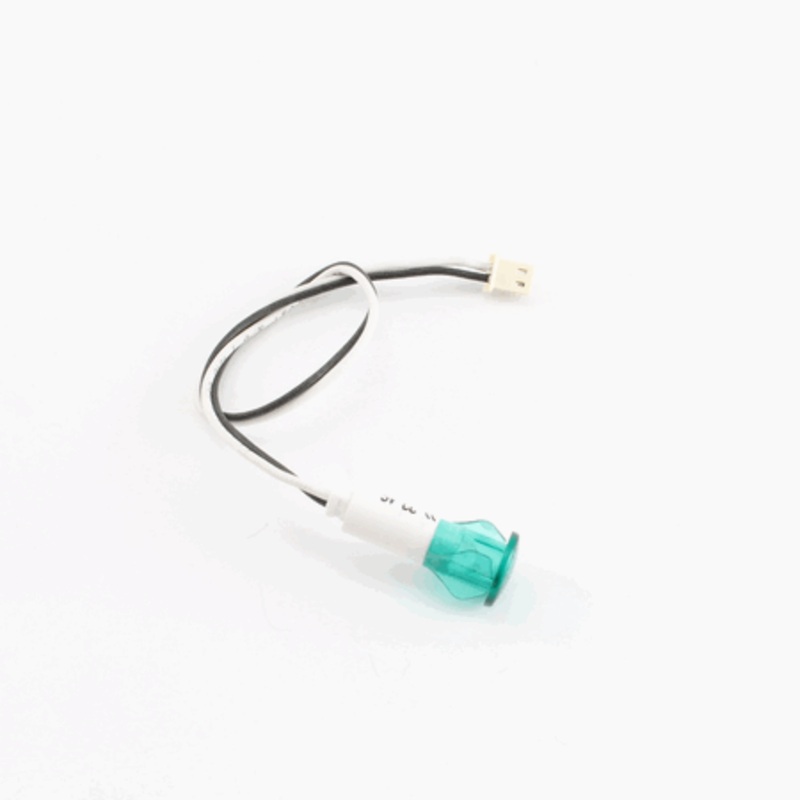 Green LED with harness