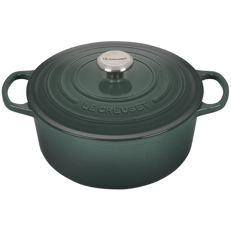 Le Creuset 5.5 Quart Round Dutch Oven Artichaut Green