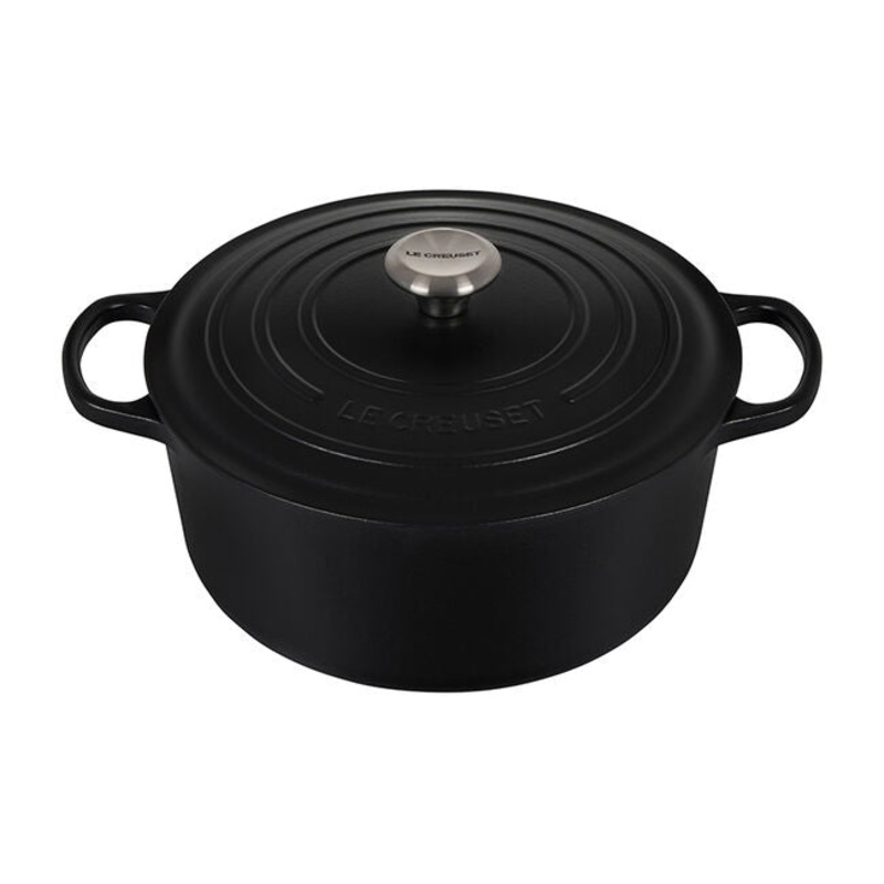 Le Creuset Signature Round Dutch Oven 7.25 qt – Licorice