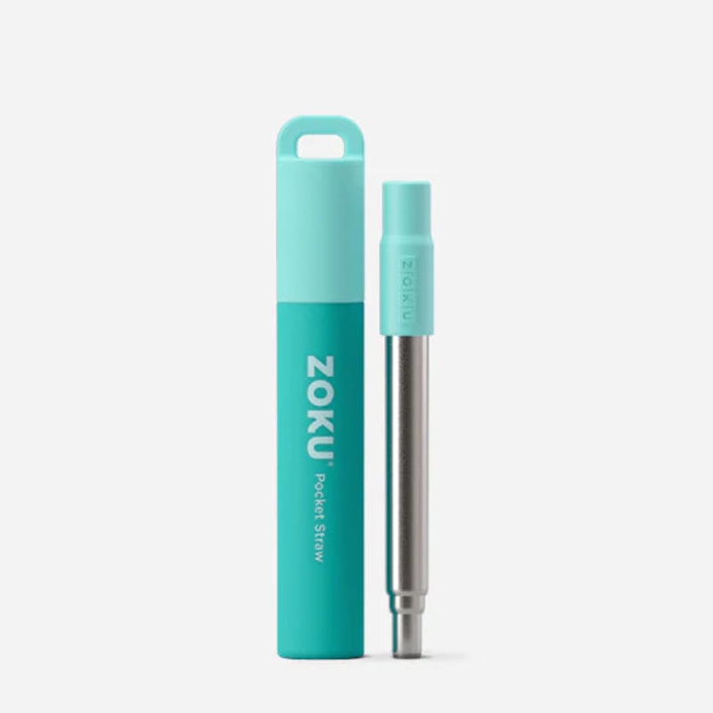 Zoku – Pocket Straw- Teal