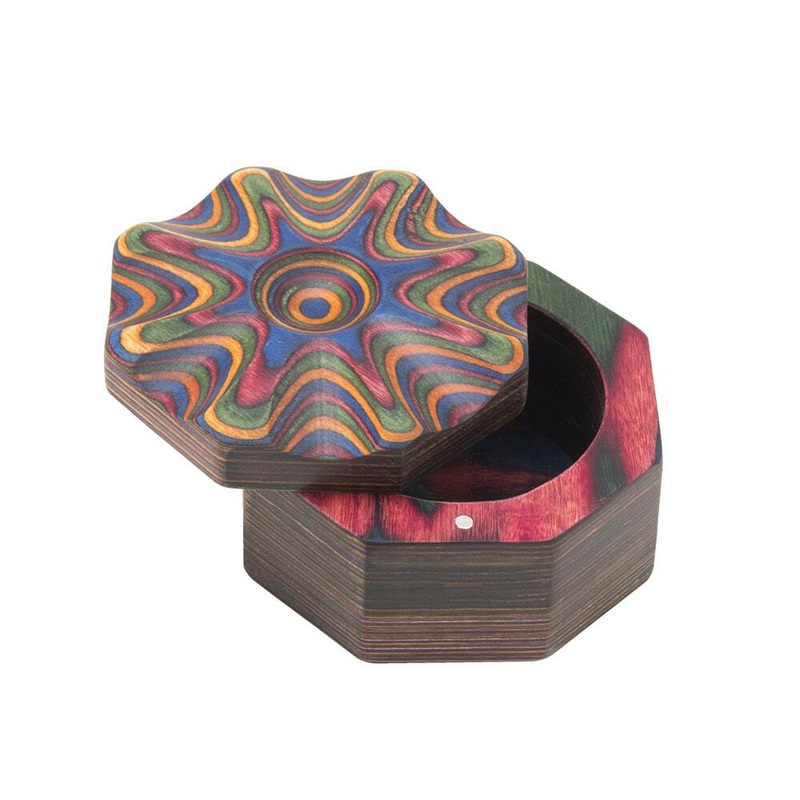 Island Bamboo Salt Box – Rainbow