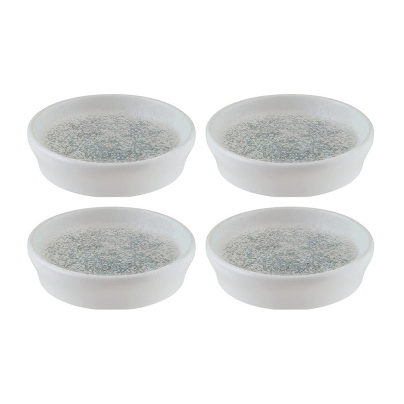 Luna Ocean dia.4″ h:1″ 1 oz. Round Decorated Porcelain Bowl (Set of 4)