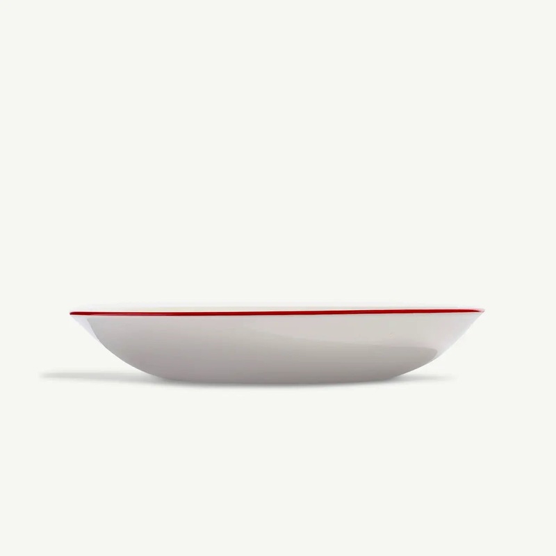 Made In – Ceramic Entree Bowl Red