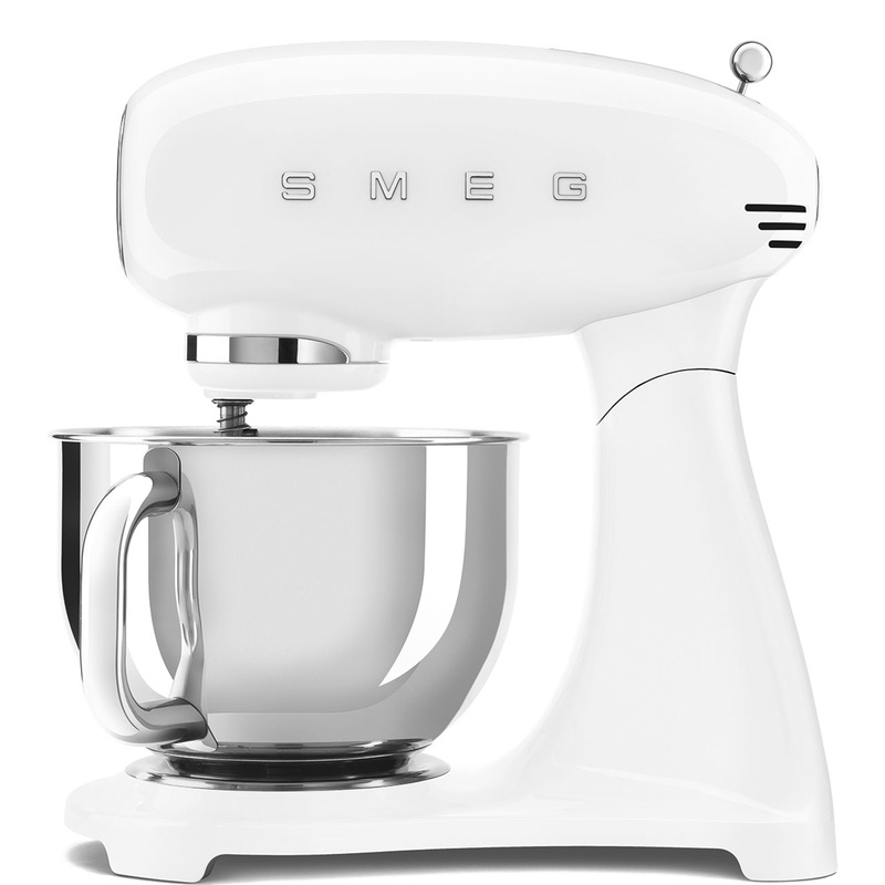Smeg 50’s Retro Style Aesthetic White Stand Mixer