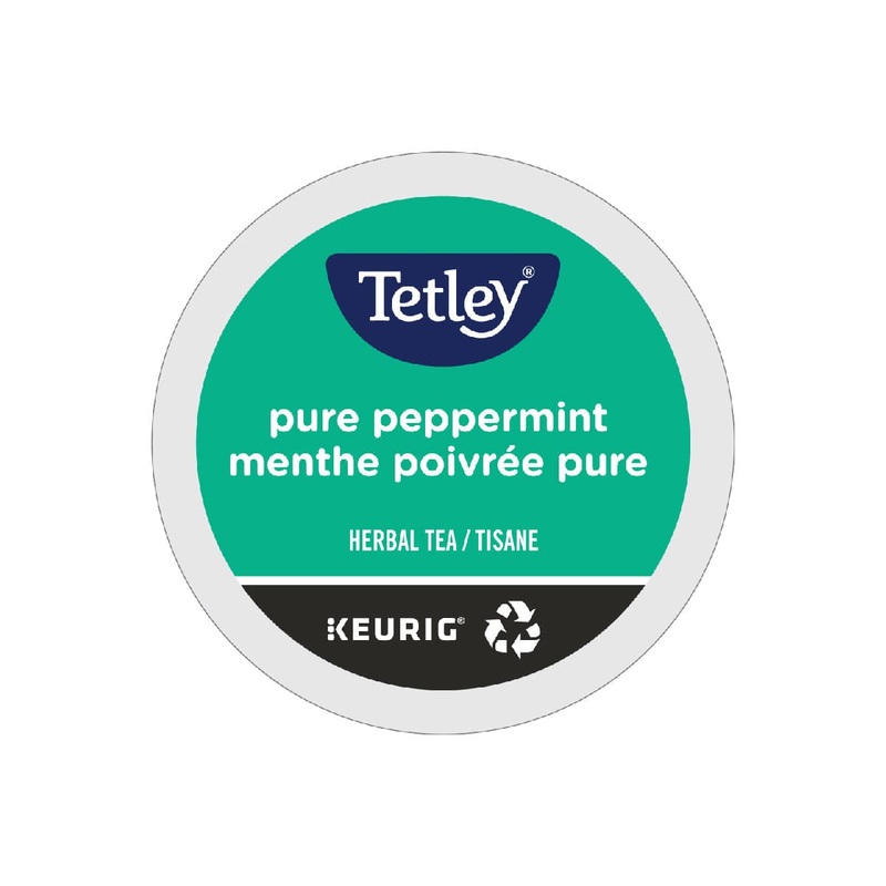 Tetley Pure Peppermint Tea K-Cup Recyclable Pods (Box of 24)