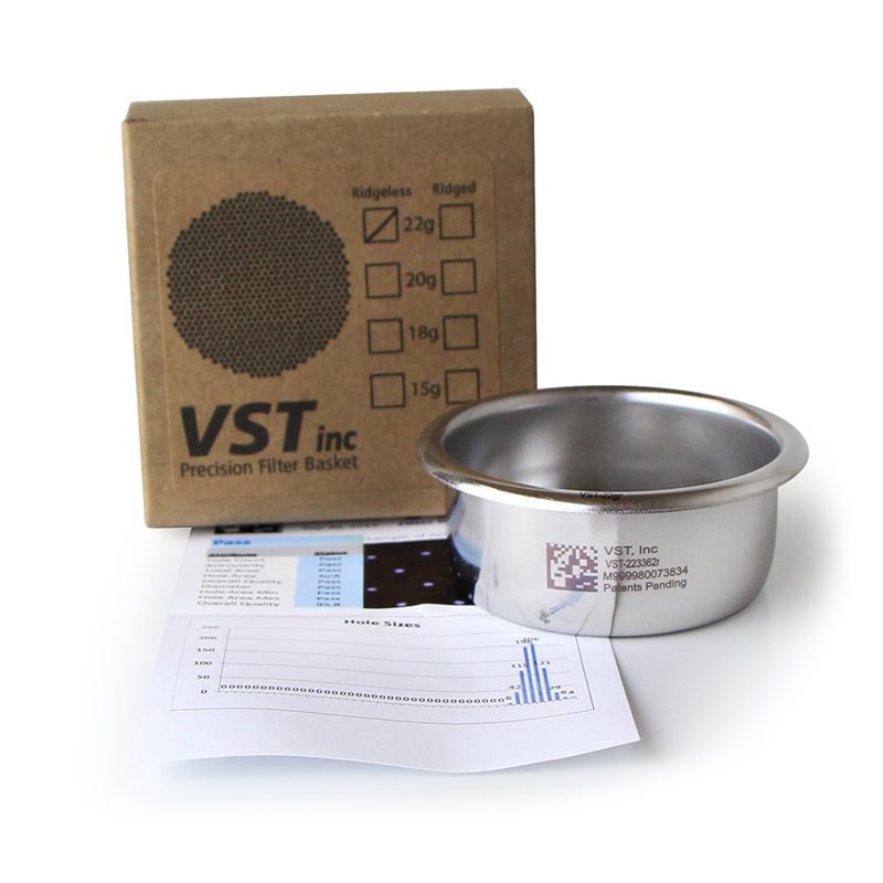 VST Precision 22 Gram Filter Basket – Ridgeless