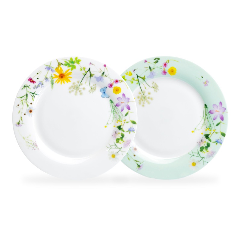 7.5″ Summer Meadow Bone China Dessert Plate