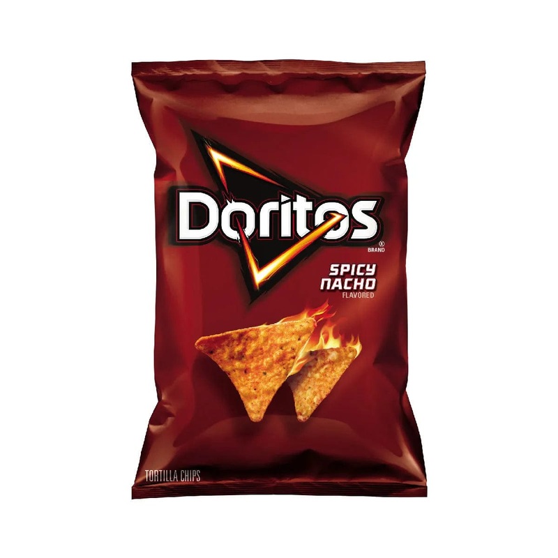 Bulk Doritos Spicy Nacho Chips (Box of 48 Bags)