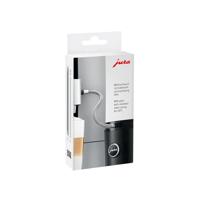 Jura Milk Pipe with Stainless Steel Sheathing HP3 24114