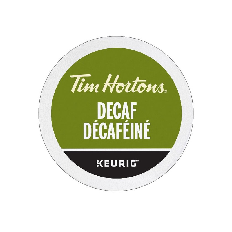 Tim Hortons Decaf K-Cup Pods (Case of 96)