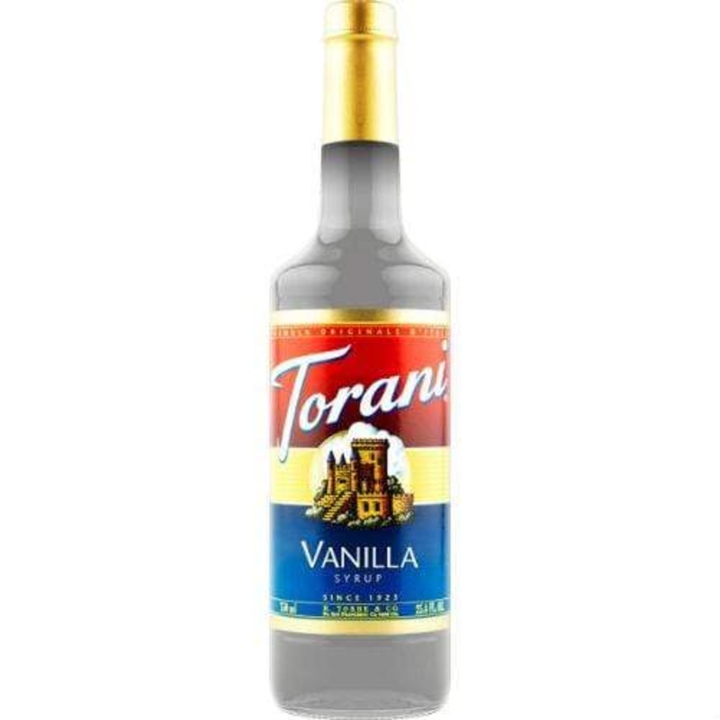 Torani Vanilla Syrup – 750 ML