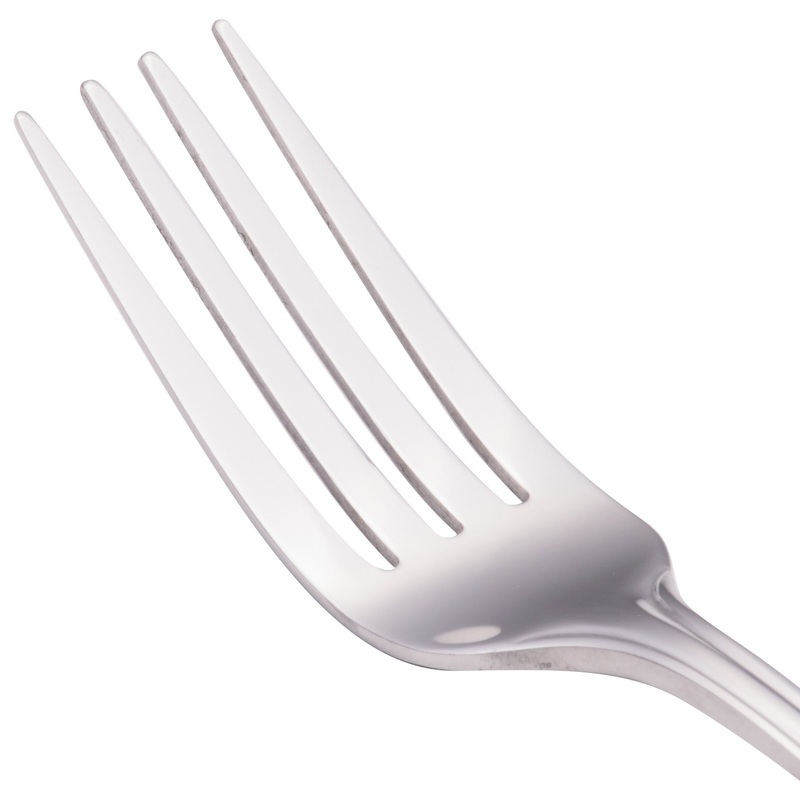 Walco 7905 Balance 8″ 18/0 Stainless Steel Heavy Weight Dinner Fork – 12/Pack