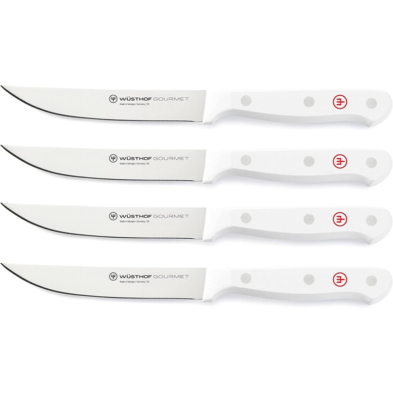 Wusthof Gourmet White – 4 Pc. Steak Knife Set