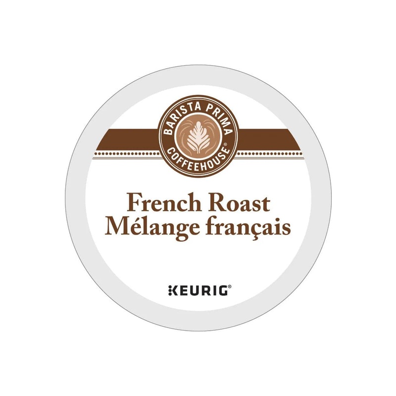 Barista Prima French Roast K-Cup Recyclable Pods (Case of 96)