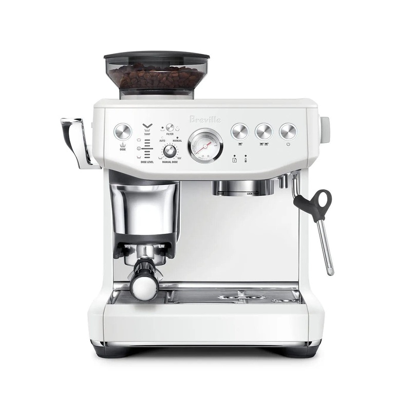 Breville The Barista Express Impress Semi-Automatic Espresso Machine BES876SST (Sea Salt) – BACKORDERED