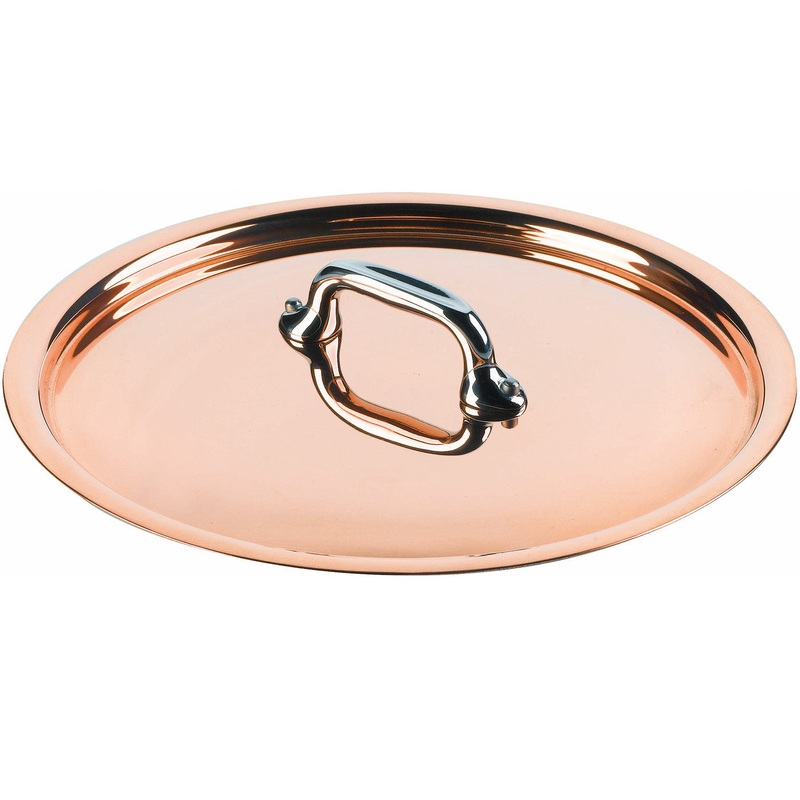 Mauviel M150S 14cm / 5.5 Inch Lid, Cast Stainless Steel Handle