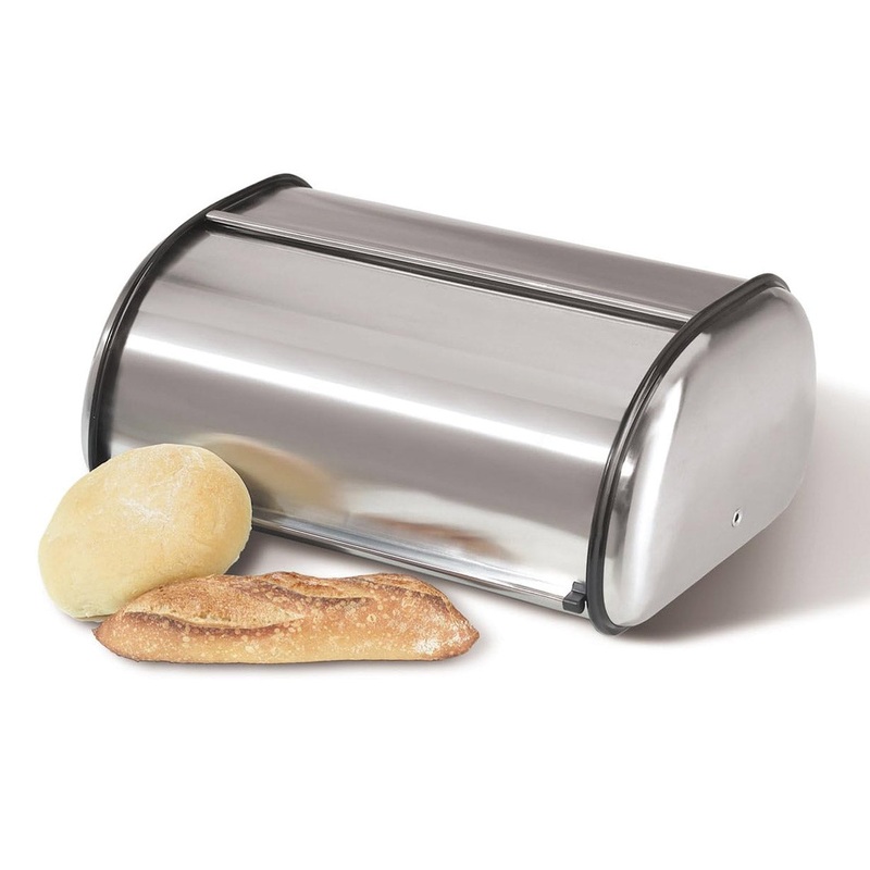 OGGI Stainless Steel Bread Box