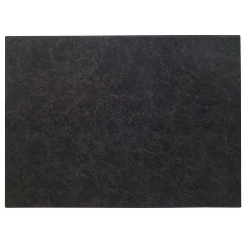 Tanner Black 15″ Rectangle Placemats, Set/4