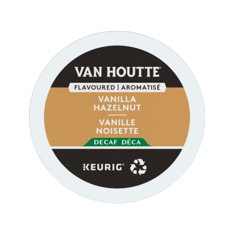 Van Houtte Decaf. Vanilla Hazelnut K-Cup Pods (Box of 24)