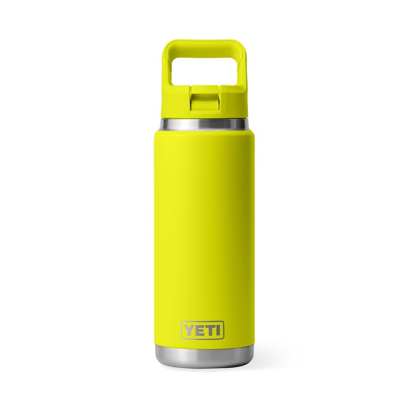 YETI Rambler 26 oz Bottle with Straw Cap – Firefly Yellow
