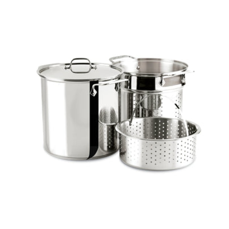 All Clad – Stainless Steel Multi-Pot with lid, 16 quart