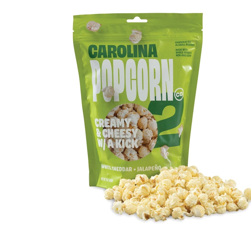 Carolina Popcorn Co. White Cheddar Jalapeno Popcorn 4 oz