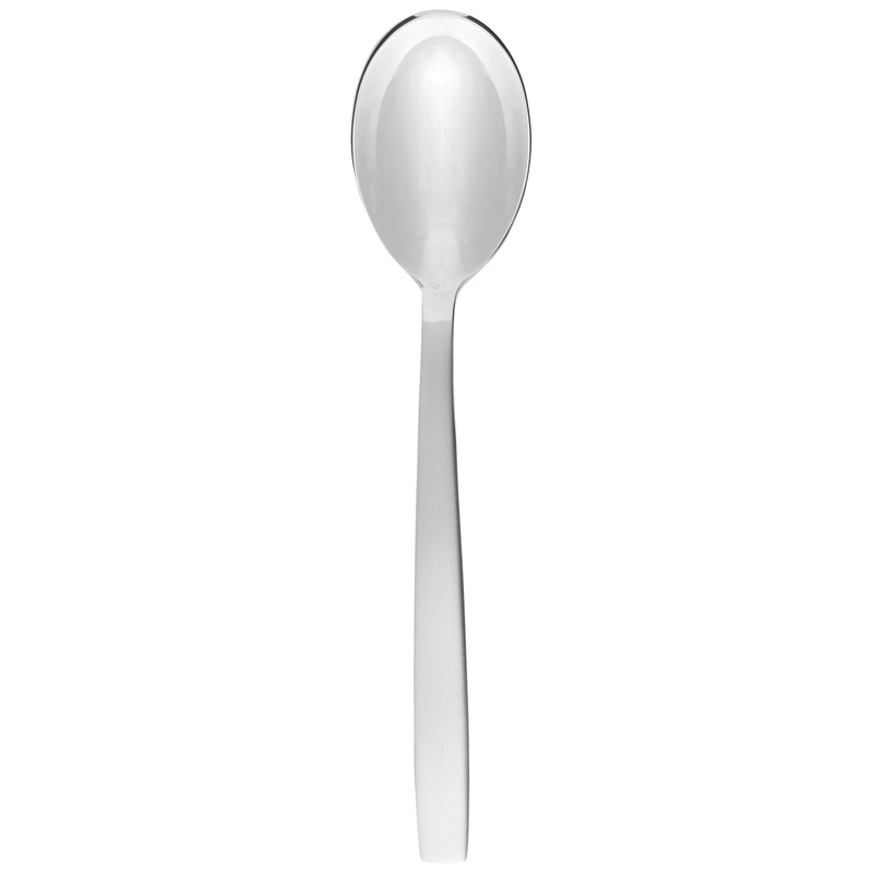 Chef & Sommelier FJ706 Kya Sand 7 3/8″ 18/10 Stainless Steel Extra Heavy Weight Dessert Spoon by Arc Cardinal – 12/Pack