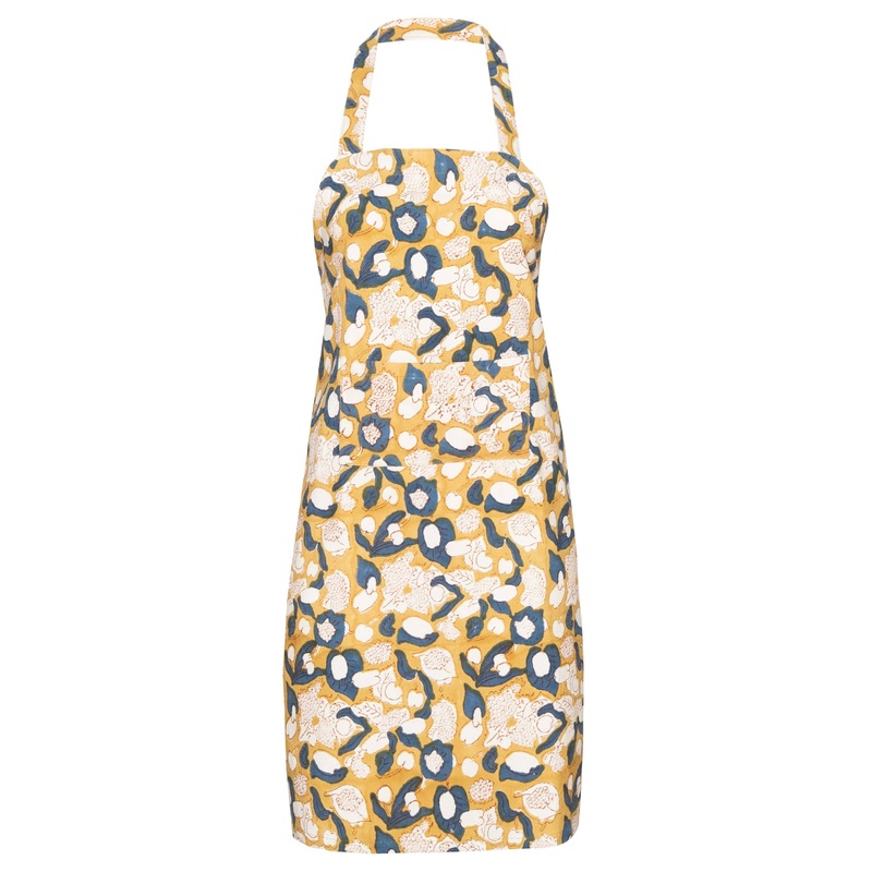Couleur Nature Forest Harvest Mustard & Blue Apron