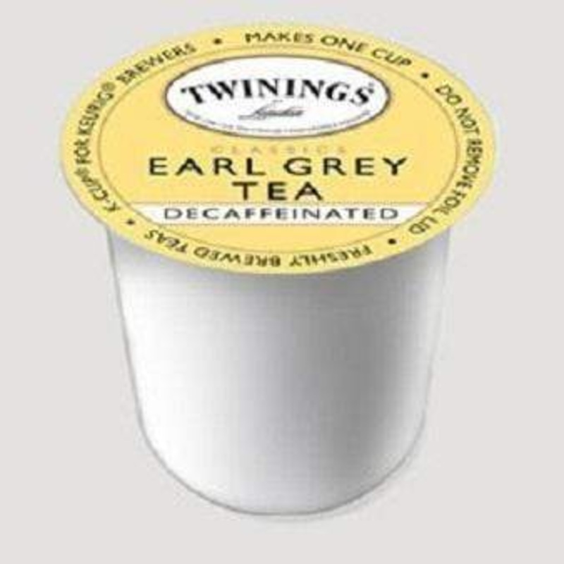 Twinings Decaf Earl Grey Tea K-Cups – 24 ct
