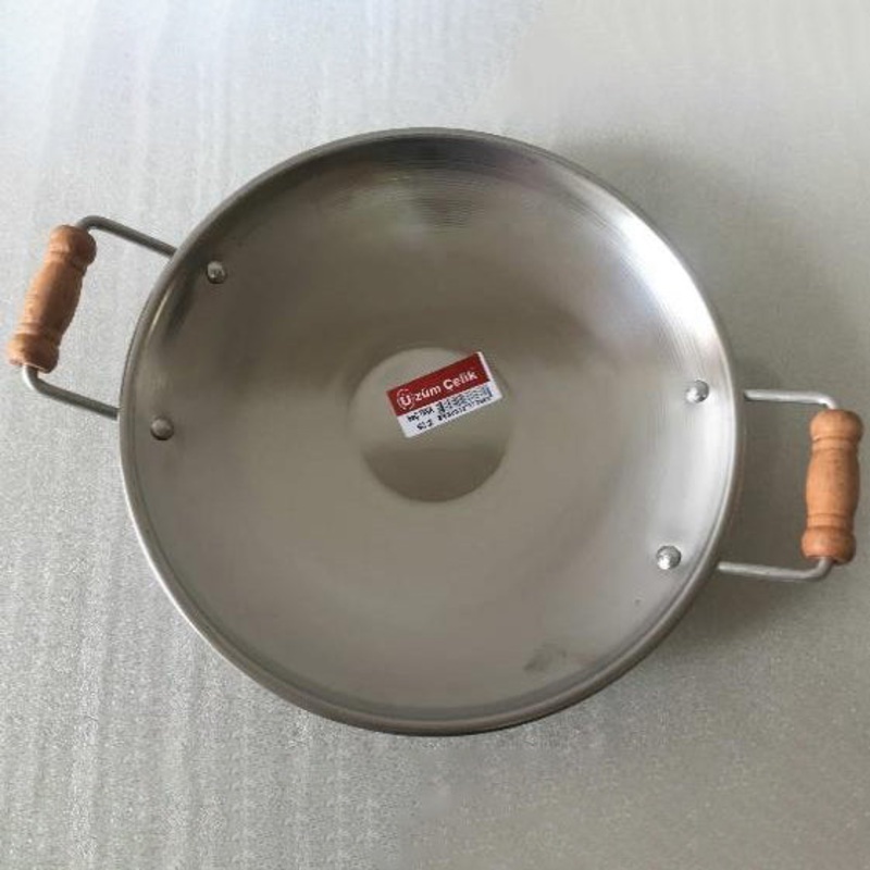 Uzum Stainless Nonstick Roasting Pan, Barbeque Plate with Handles