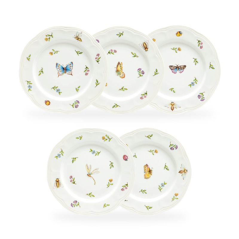8″ Summer Garden Fine Porcelain Dessert Plate