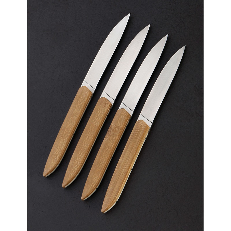 Bamboo Steak Knife Set