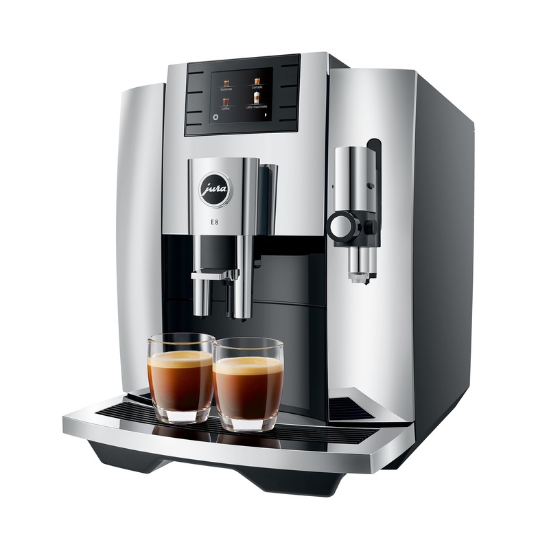 JURA E8 Espresso Machine – Chrome (NAA)