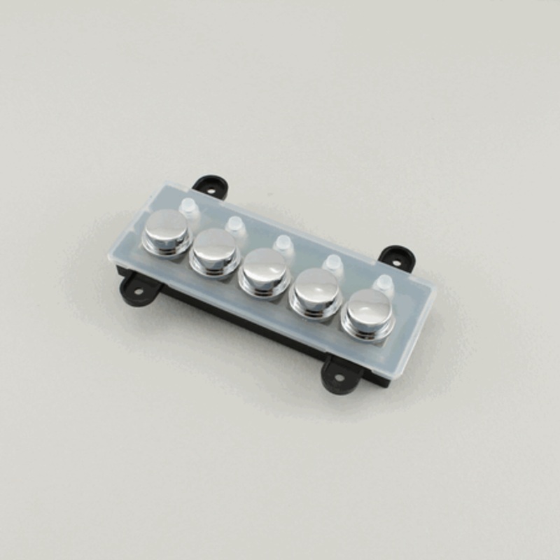 Keypad Assembly, 5 Button Deco