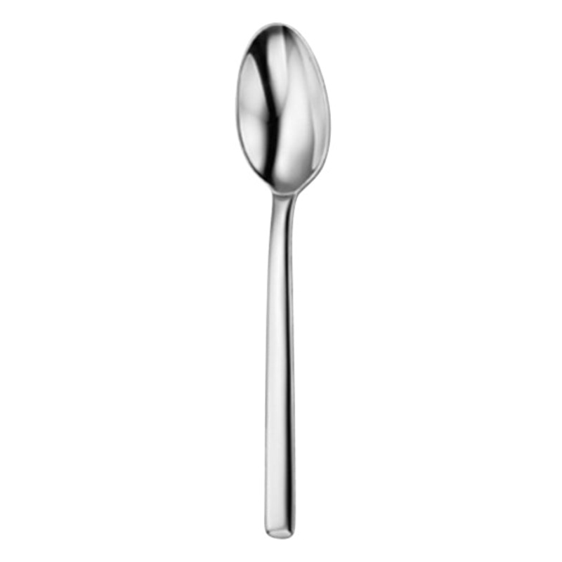 Oneida T505SDEF Perpetua 8 1/4″ 18/10 Stainless Steel Extra Heavy Weight Oval Bowl Dessert Spoon – 12/Pack