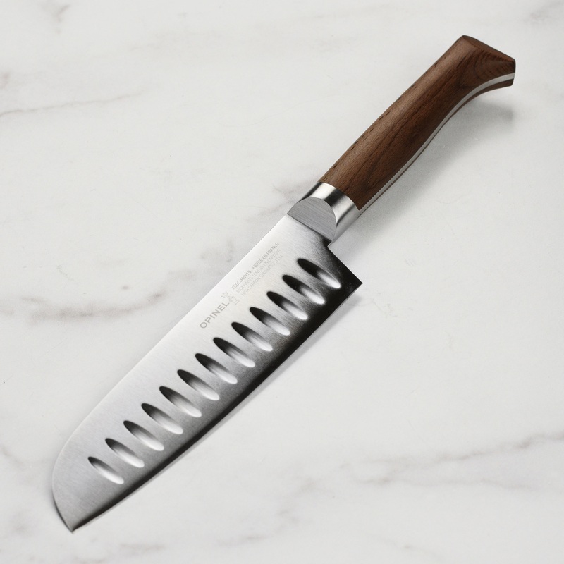 Opinel Forged 1890 7″ Hollow Edge Santoku Knife