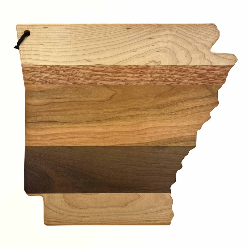 State Cutting Board Assorted Ozark Woods