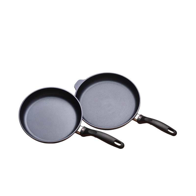 Swiss Diamond HD 2 Piece Cookware Set – Fry Pan Duo, 9.5 Inch and 11 Inch