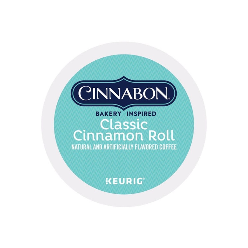 Cinnabon Classic Cinnamon Roll K-Cup Recyclable Pods (Case of 96)
