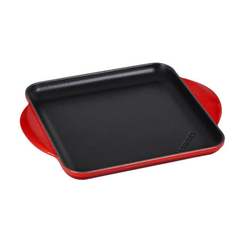 Le Creuset Square Griddle – Cerise