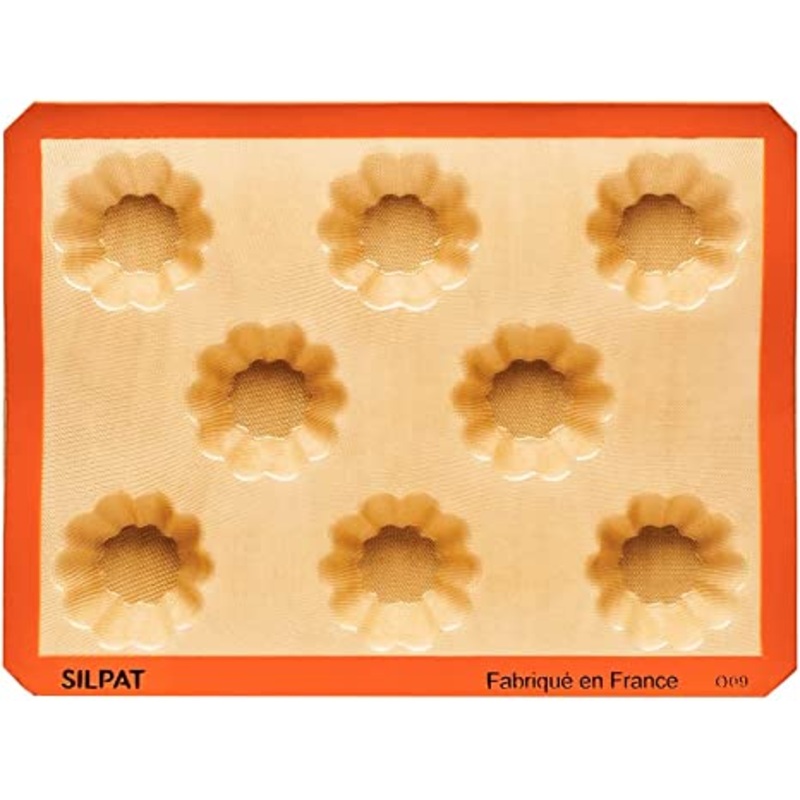 Silpat Mini-Brioche Baking Mold 11 5/8″ x 16 1/2″
