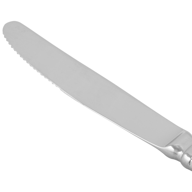 World Tableware 983 7502 Aegean 9 1/8″ 18/8 Stainless Steel Extra Heavy Weight Dinner Knife – 12/Pack