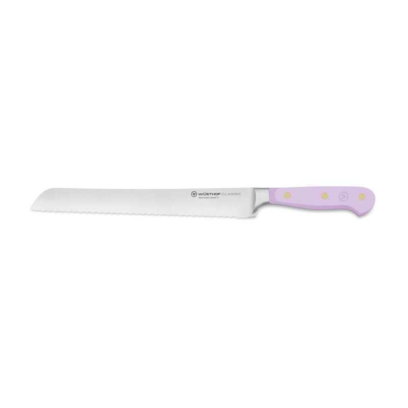 Wusthof 9″ Classic Double Serrated Bread Knife- Purple Yam