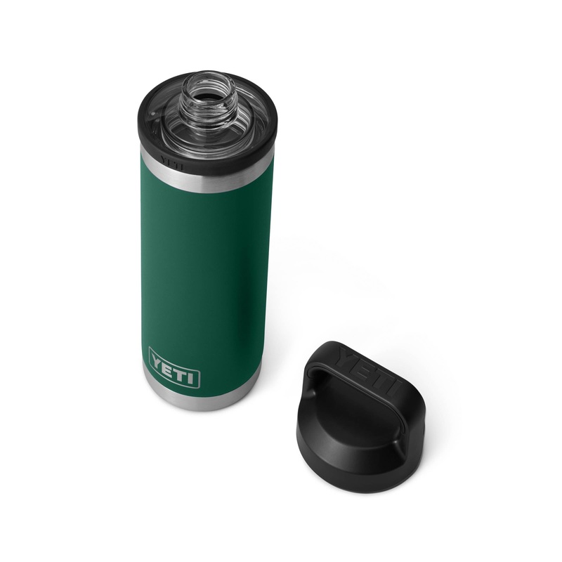 YETI Rambler 18 oz Chug Bottle – Black Forest Green
