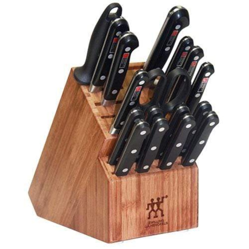 Zwilling J. A. Henckels Pro S 18 piece Knife Block Set